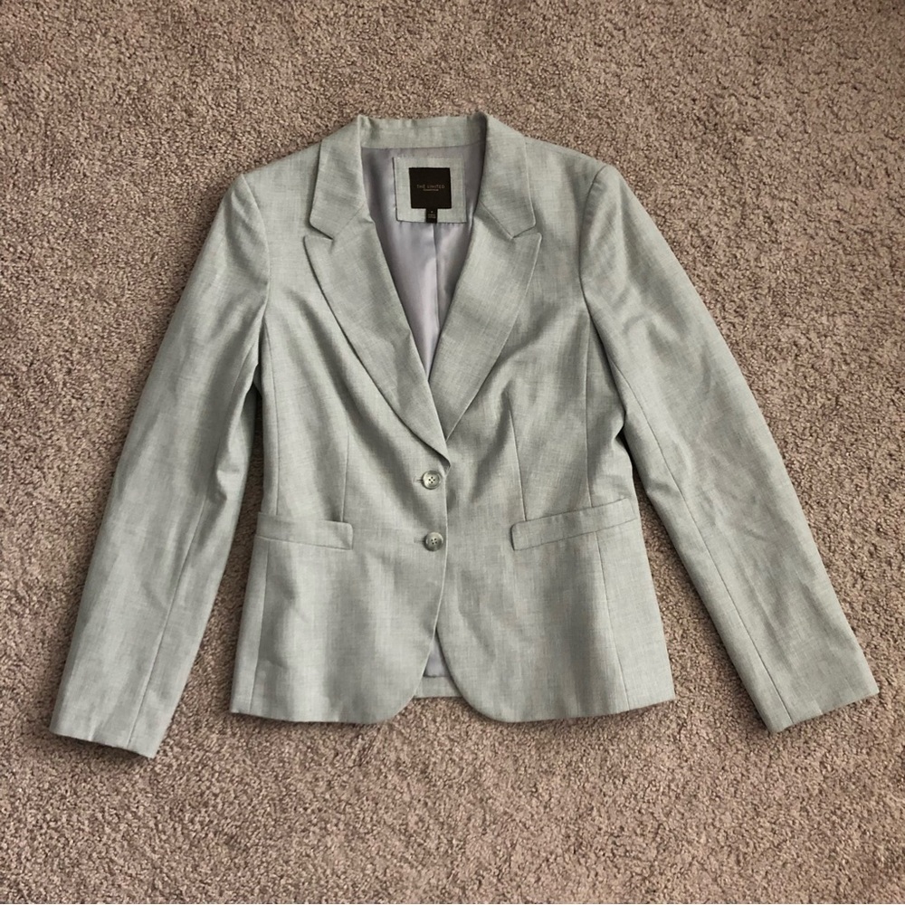 The Limited Collection Light Grey Blazer Suit
